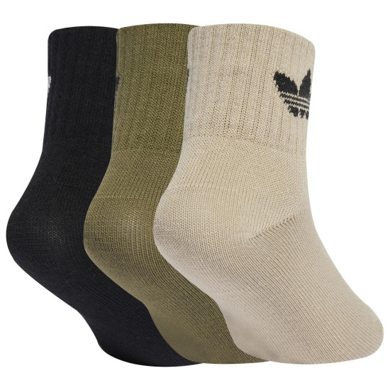 Adidas Παιδικές κάλτσες Mid Ankle Socks 3 pairs